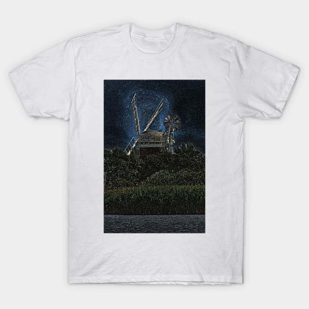 Horsey windmill T-Shirt by avrilharris
